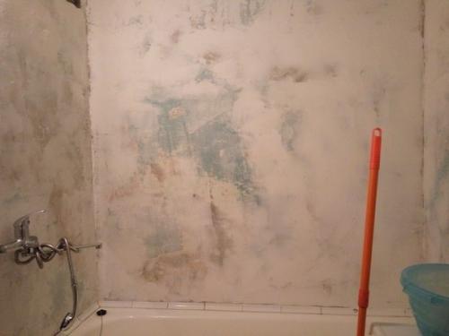 Делали ремонт с мужем в ванной. 04