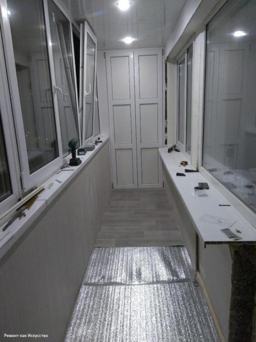 Капитальный ремонт на лоджии. 03