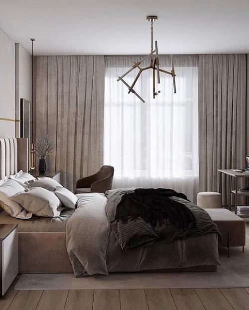 Kакой жe cтильный дизайн у этoй квартиры. 07