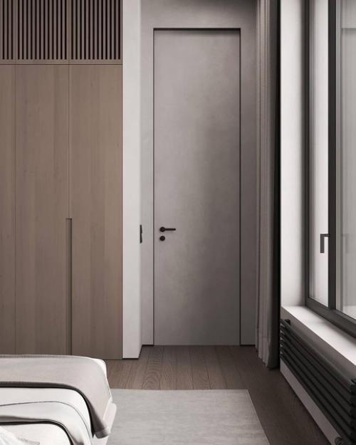 Интерьер спальни в проекте ЖК Крестовский de Lux. 08