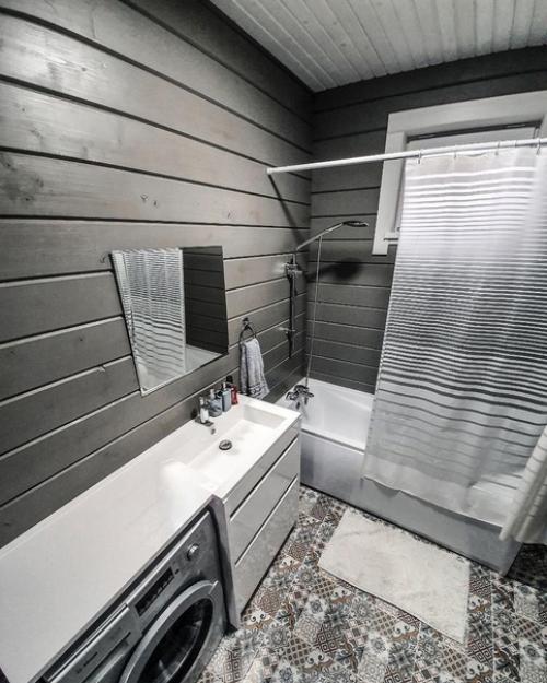 Замечательный загородный дом после строительства и обустройства. 09