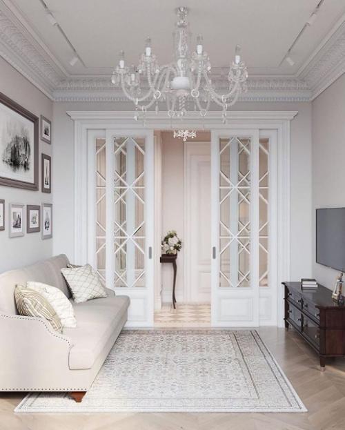 Классика.  Шикарный дизайн - проект квартиры. 03