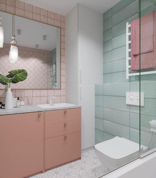 Красивый и необычный дизайн небольшой квартиры. 08