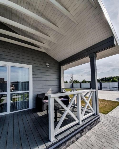 Замечательный загородный дом после строительства и обустройства. 03