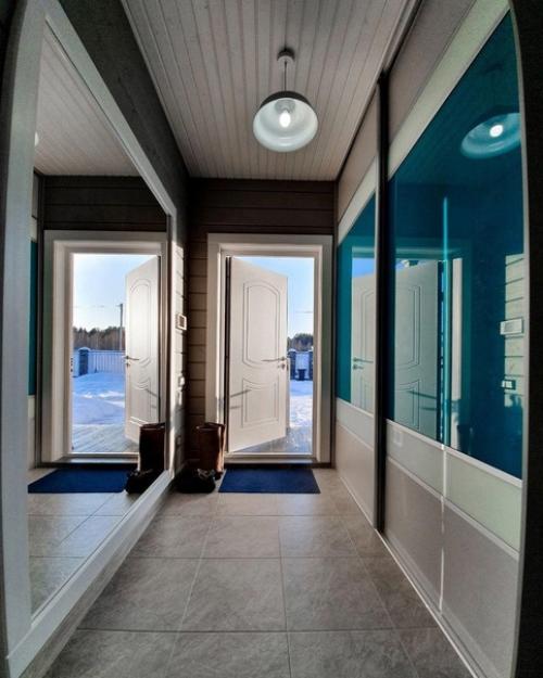 Замечательный загородный дом после строительства и обустройства. 08