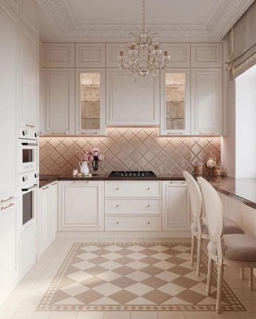 Классика.  Шикарный дизайн - проект квартиры. 08