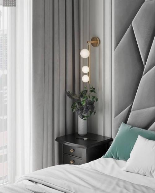 Два варианта визуализации мастер - спальни. 08