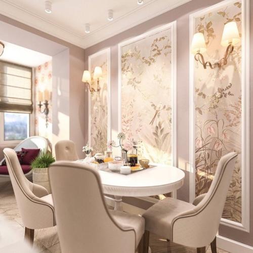 Очень красивый дизайн - проект однушки. 07