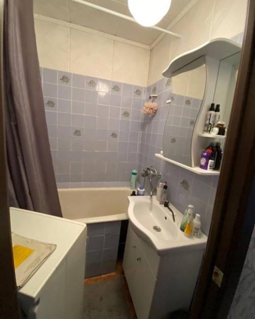 Два варианта оформления ванной комнаты. 05