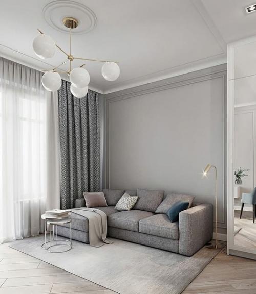 Дизайн - проект небольшои квартиры - студии 40 кв. 01