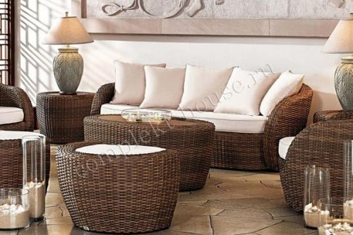 Плетеная мебель из ротанга создает особый уют и очень уместна летом! 03