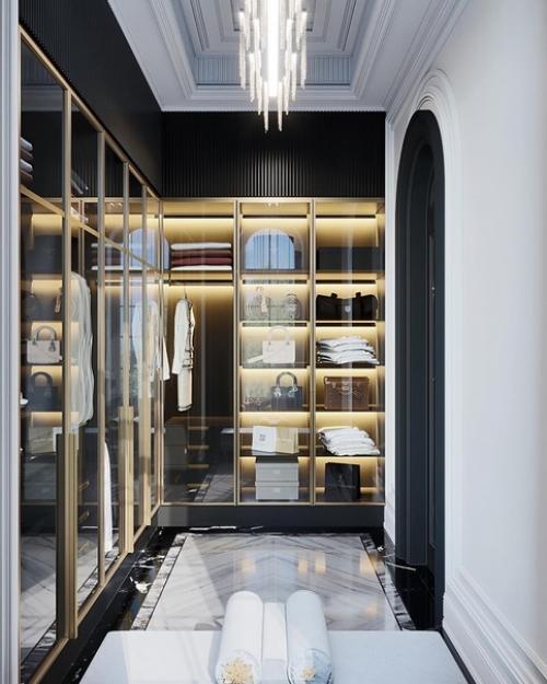 Гардеробная комната, площадью 12 кв. 01