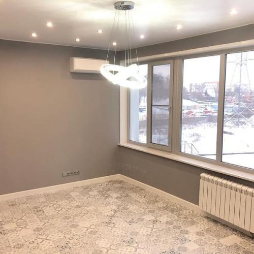 Закончили капитальный ремонт квартиры. 06