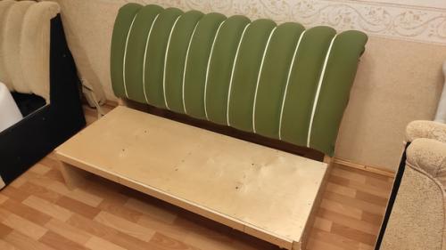 Перешили диван и кресло с супругой своими руками. 06