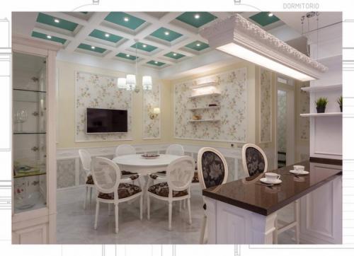 Классические кухни не теряют своей актуальности: их дизайн - это всегда элегантные интерьеры, воплощенные исключительно из дорогих материалов. 01