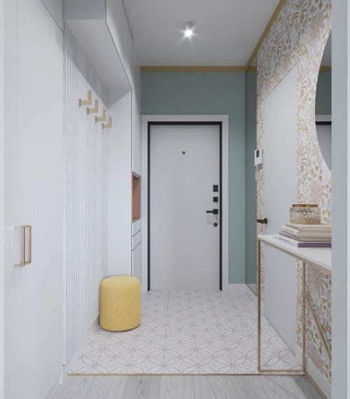 Красивый и необычный дизайн небольшой квартиры. 04