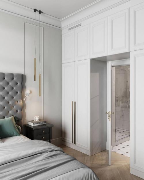 Два варианта визуализации мастер - спальни. 04