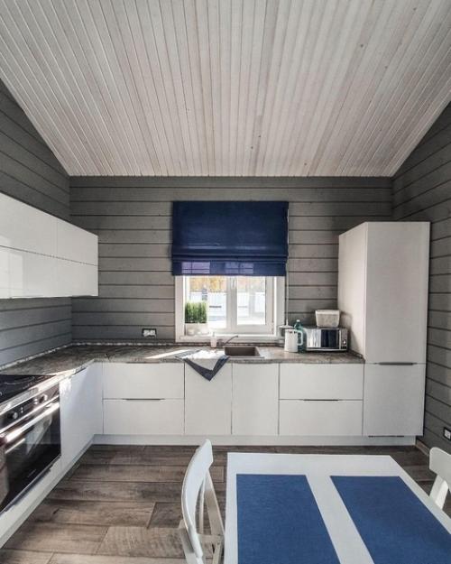 Замечательный загородный дом после строительства и обустройства. 07