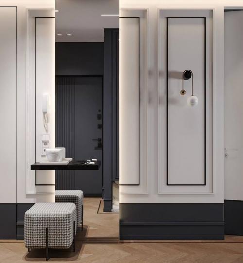 Небольшая, но очень стильная квартира, наполненная деталями. 05