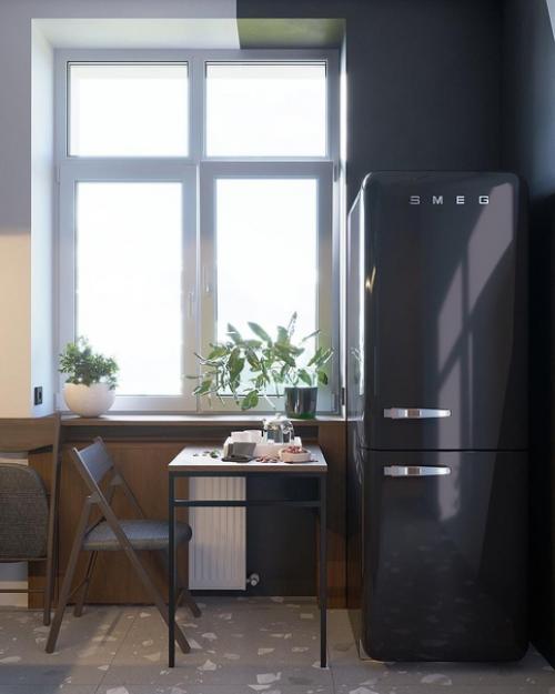 Кухня площадью 6 кв. 03