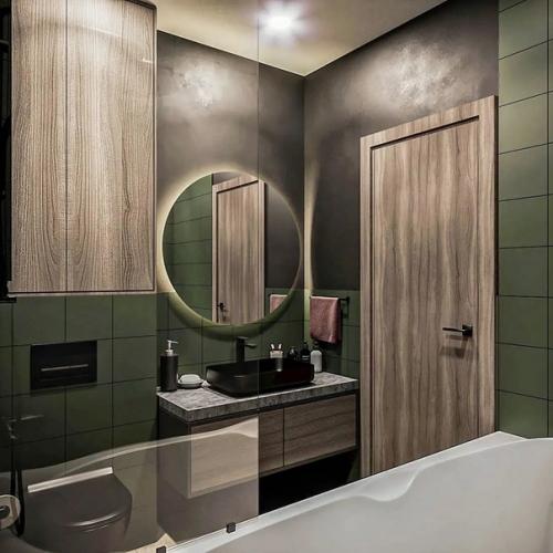 Ванная комната площадью 3. 9 кв. 01