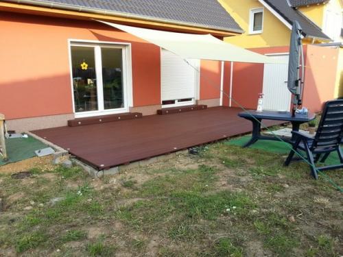 Терраса на даче своими руками. 08