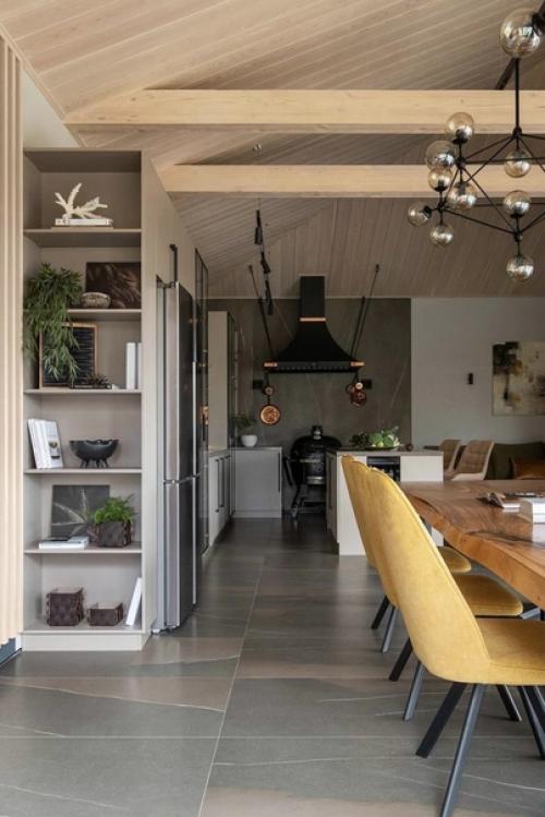 Интерьер дома.  Хорошее местом совместного времяпрепровождения большой семьи и друзей. 03