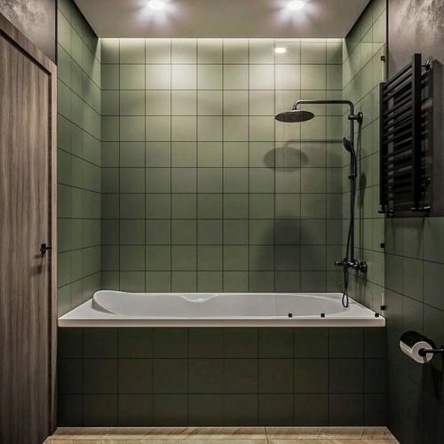 Ванная комната площадью 3. 9 кв. 02