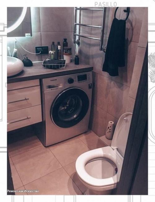 Эргономичный дизайн санузла позволяет использовать на 100% даже весьма скромную площадь. 04