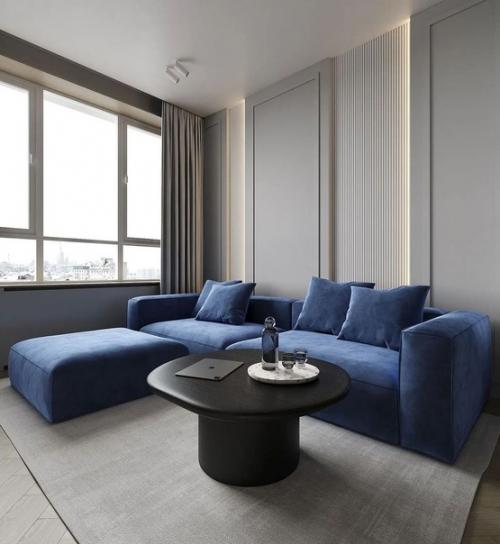 Предлагая заказчику вариант кухни - гостиной площадью 19 кв. 03