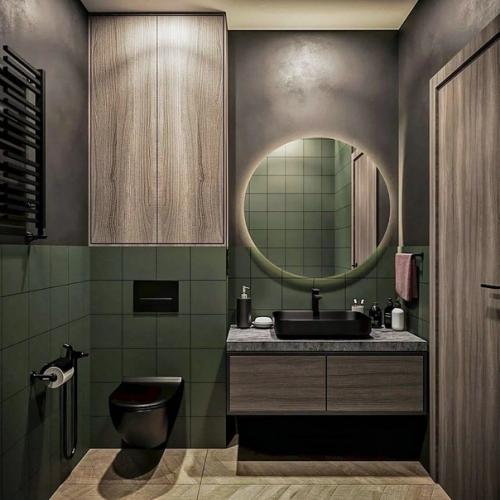 Ванная комната площадью 3. 9 кв. 06