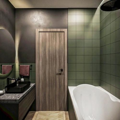 Ванная комната площадью 3. 9 кв. 08