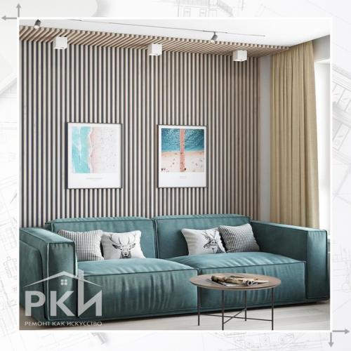 Полноценная однушка.  Спальное место отгорожено. 03