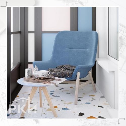 Полноценная однушка.  Спальное место отгорожено. 07