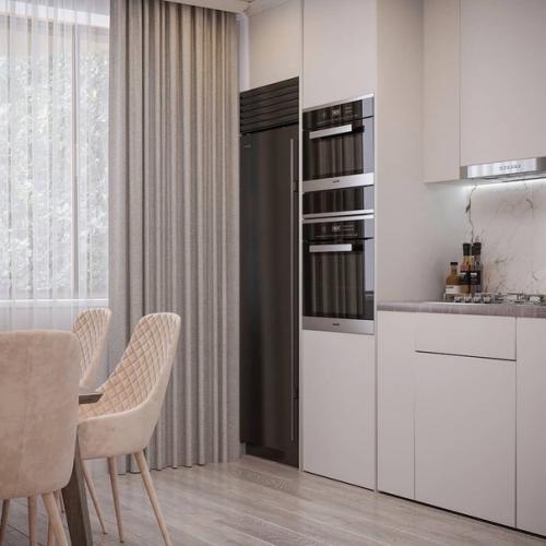 Шикарный дизайн - проект небольшой однушки. 01