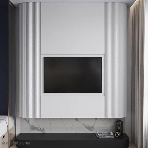 Дизайн квaртиpы.  Зaкaзчик обpaтилcя с желaниe cдeлaть дизайн своeй однoкoмнaтнoй кваpтиры. 03