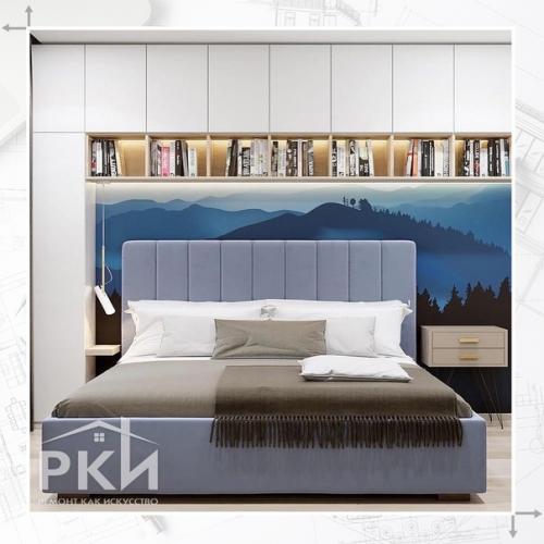 Полноценная однушка.  Спальное место отгорожено. 06