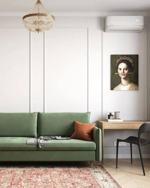 Лёгкий современный интерьер квартиры. 02