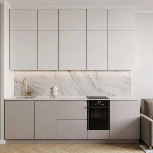 Светлый и стильный интерьер квартиры с яркими акцентами. 06