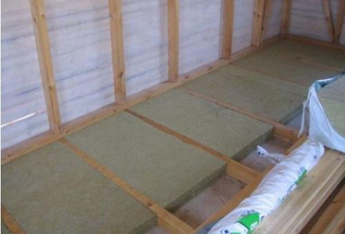 Мы утепляем пол в загородном доме. 03