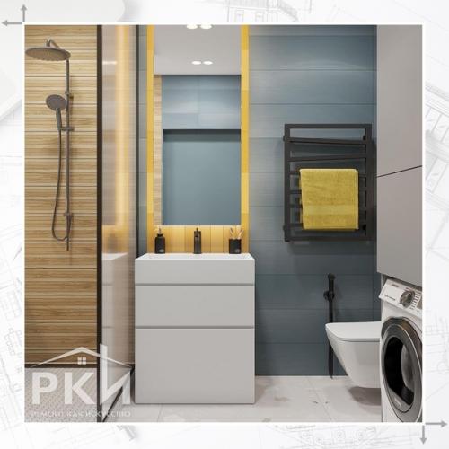 Полноценная однушка.  Спальное место отгорожено. 08