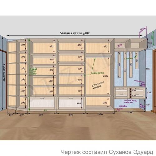 Полезная подсказка для тех, кто планирует гардеробную систему. 06