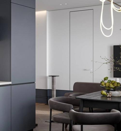 Небольшая, но очень стильная квартира, наполненная деталями. 03