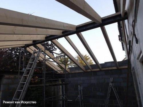 Висячие стропила: разновидности, монтаж. 05 Висячие стропила: разновидности, монтаж. 05