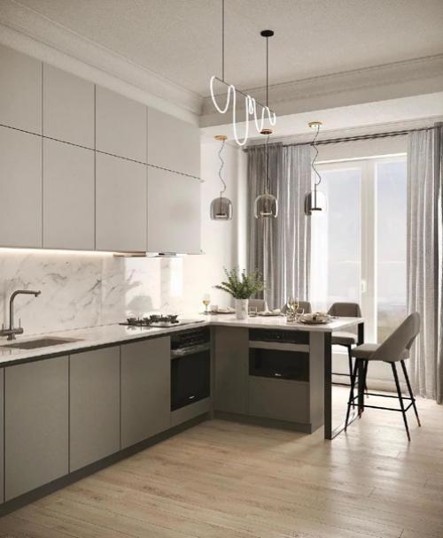 Крутой современный проект квартиры. 01