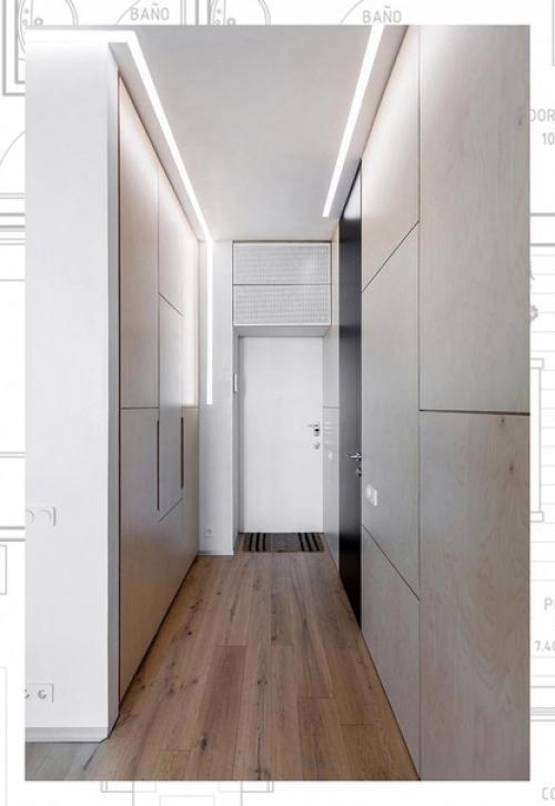 Проект двухкомнатной квартиры, площадью 62 кв. 08