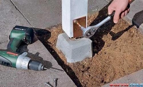 Навес для дачи своими руками. 01