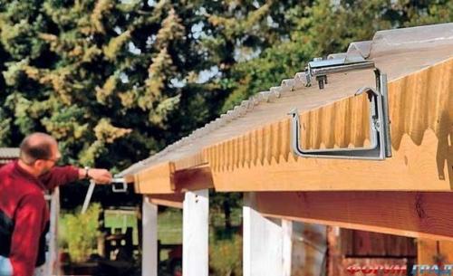 Навес для дачи своими руками. 06