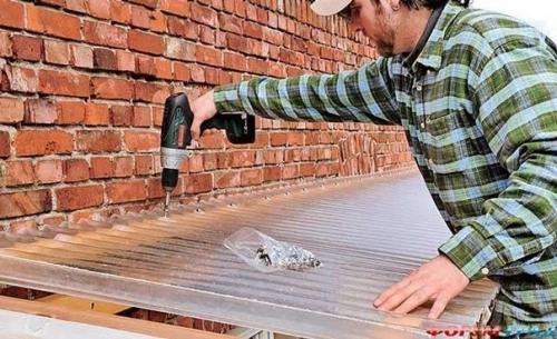 Навес для дачи своими руками. 05