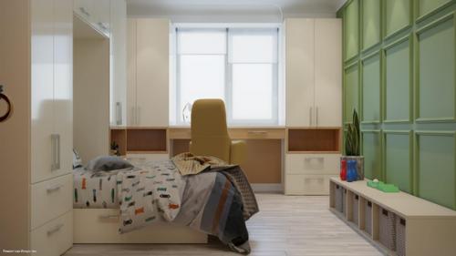 Дизайн спальни для мальчика. 01